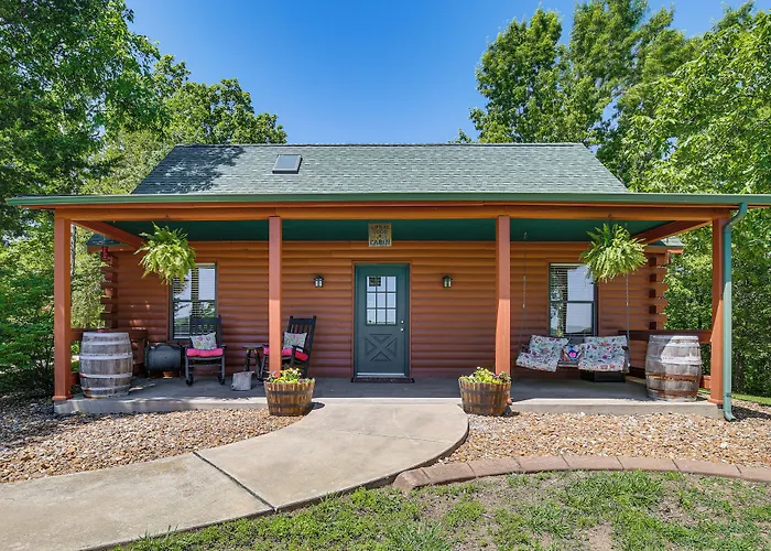 Hillside Cabin On 43 Acres W/ Private Lake & View!